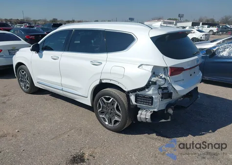2021 Hyundai Santa Fe Calligraphy z USA, uszkodzony, nr VIN 5NMS5DAL5MH316686